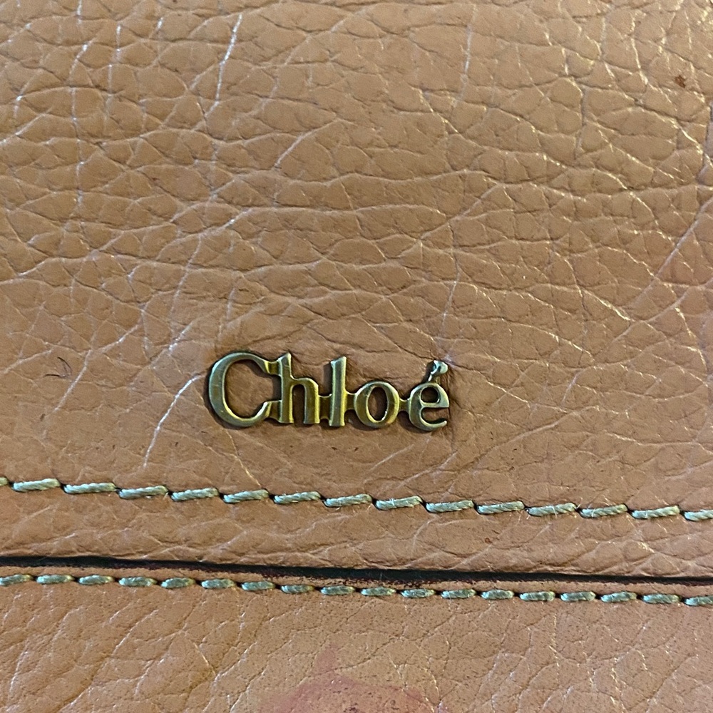 Chloe Blush Leather Wallet - Picture 2 of 6